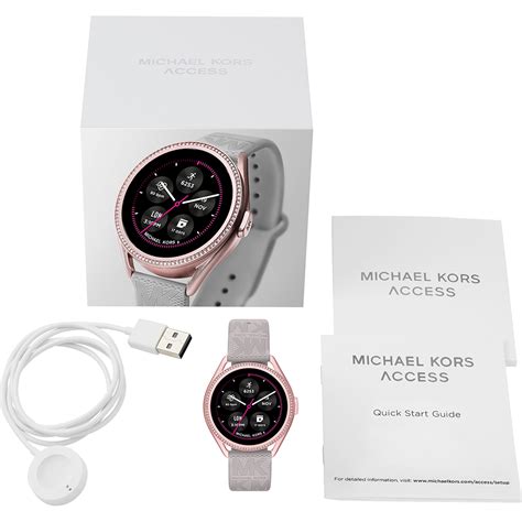 specifics on the michael kors mkgo watch